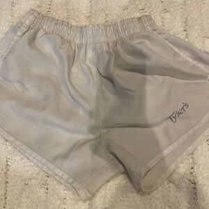 tyler’s white athletic shorts